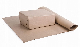 Бумага оберточная, рулон 84*70 см (80г/м2), 210 листов в пачке