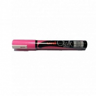 маркер unin chalk pwe-5м,1,8-2,5 мм. розовый