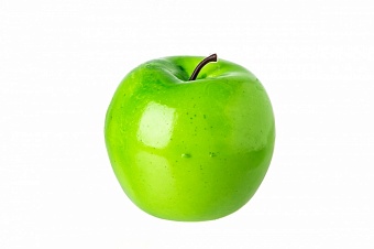 муляж яблоко зеленое 8см 235215