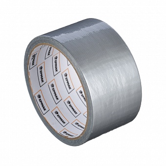 ЕРМАК Клейкая лента армированная серебряная 48мм х 10м, (инд.упаковка)