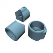 1508-05 муфта соединительная shols, пластик (d 38)