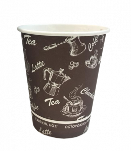 стакан бумажный globalcups 5.5 oz 100\25 (в упаковке 100шт)