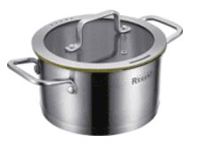 Linea PALERMO Кастрюля со стек. кр. 3,4л; 20х11 см