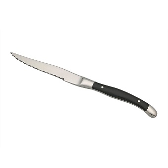81221542 Нож для стейка Paris 23,5 см,черная ручка, P.L. Proff Cuisine