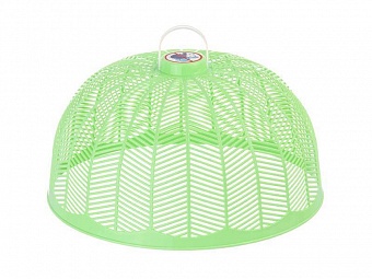 Крышка-купол для защиты продуктов 26,5х12,5см, пластик$