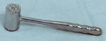 93-AC-PR-10 Молоток для мяса алюминиевый 160 гр. 20х4,5