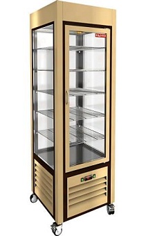 витрина кондитерская вертикальная hicold vrc 350 be