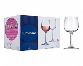 Бокал для вина LUMINARC Allegresse 420мл (НАБОР 4шт) 