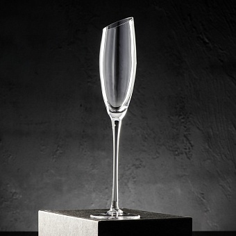 Бокал для шампанского "Иллюзия" 180 мл 5,5х27,5 см 6073455 (штучно)