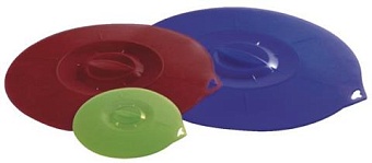 *93-SI-S-16 Набор крышек 3 пр 26 см,21.5см,10 см. Silicone