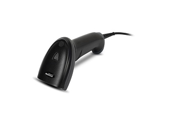 проводной сканер штрих-кода mertech 2210 p2d usb, usb эмуляция rs232 black