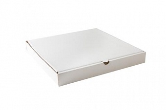 Коробка для пиццы 360х360х40мм картон белый (50шт) [128969]