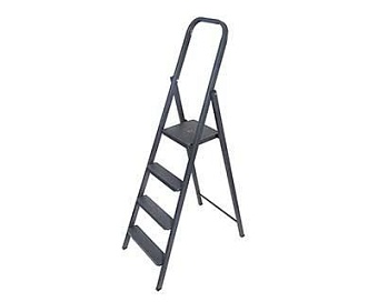 Стремянка стальная HITT Zeta 5 ступеней h 1,80м (1) H-04-5