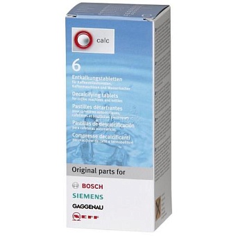 bosch tcz 6002 таблетки для удаления накипи 6 шт.