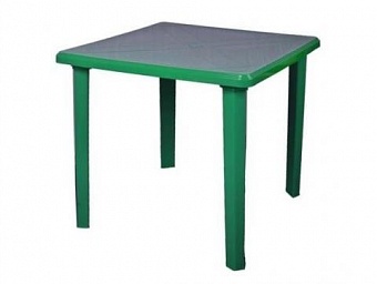 стол квадратный зеленый 800х800х710