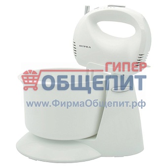 миксер стационарный, supra, mxs-530, 2.5 л, 500 вт, 5 скор, турбо реж