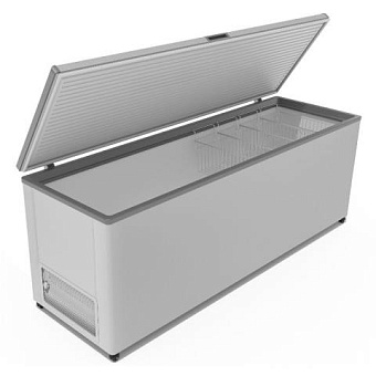 морозильный ларь frostor f800s глухая крышка