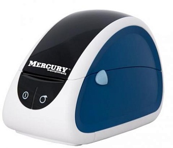 принтер этикеток mprint lp58 eva (rs232, usb) white blue