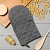 Варежка-прихватка Этель ECO grey, 15х28 см, 100% лён, 245 г/м2 10179633