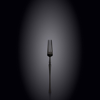 Diva Black Вилка десертная 14,5 см матовая на блистере WL‑999587/1B, Diva