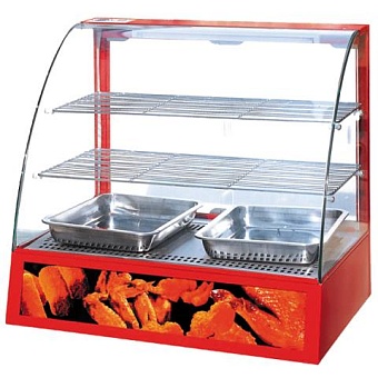 витрина тепловая viatto hw-2p