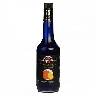 сироп блю кюрасао (blue curacao flavored syrup) 0,7л