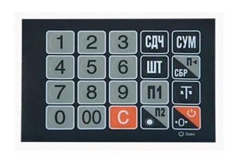 пленка клавиатуры (327led/lcd) mer327l015