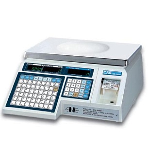 весы торговые с печатью этикеток cas lp-15 (1.6)