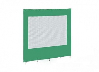 стенка 3,0х2,0 к шатру с сеткой зеленая
