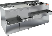 коктейльные барные станции закрытые hicold