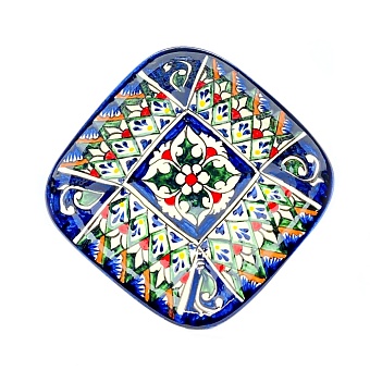 Салатница 16 см цвет микс