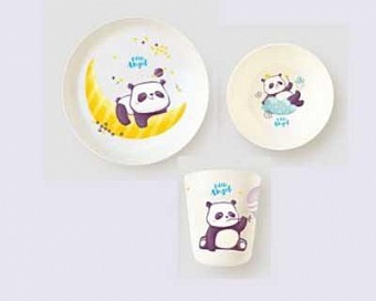 Набор детской посуды LITTLE ANGEL Panda