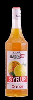 сироп "баринофф" апельсин 1,0 л 