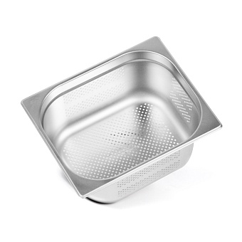 *ГАСТРОЕМКОСТЬ перфорированная 3мм 1/2х6'' 327х265х150 Luxstahl
