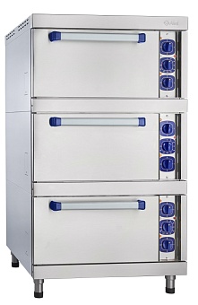 шкаф жарочный abat шжэ-3 стандартная духовка, лицев нерж.