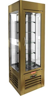 витрина кондитерская вертикальная hicold vrc 350 r sh pg