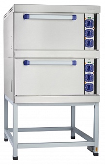 шкаф жарочный abat шжэ-2-01 нерж. духовка, лицев. нерж.