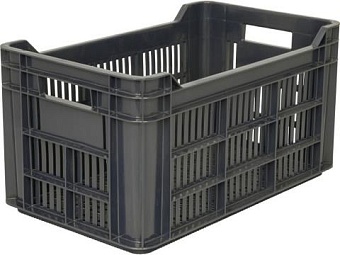 Ящик п/э 500x300x264 с перфорацией в ассортименте