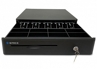 денежный ящик space box-410r  (электромеханический)черный