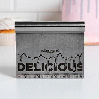 Шпатель кондитерский "Delicious", 15 х 12,5 см