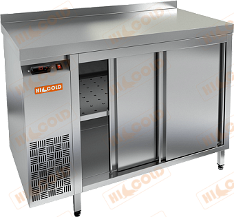 стол подогреваемый пристенный двери купе hicold ts 12 sn