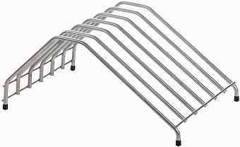 ПОДСТАВКА для досок 360х265х160мм нерж. [201 STEEL STAND]