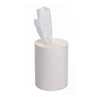 Полотенца бумажные в рулонах 1-сл с центр. вытяжкой 120м 1-сл. PROtissue Comfort белое (C194)