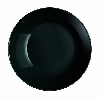 Тарелка обеденная LUMINARC Diwali Black 25см     (24)     P0867/P3322