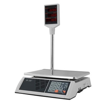 весы торговые со стойкой m-er 327 аср-32.5 led