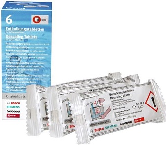 таблетки для удаления накипи bosch tcz 6002 6 шт.