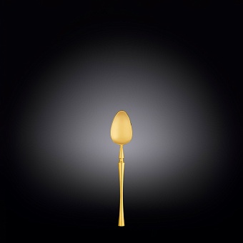 Diva Gold Ложка кофейная 11,5 см матовая на блистере WL‑999565/1B, Diva