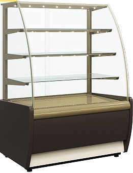 витрина холодильная кондитерская k70 vm 0,9-1 light (вхсв-0,9д carboma)