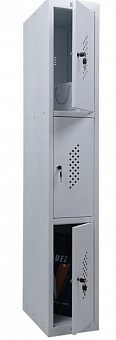 шкаф для раздевалок усиленный ml-13-30 (базовый модуль)