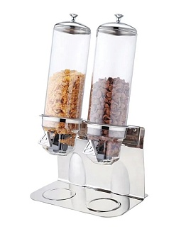 диспенсер сервировочный для сухих продуктов, 2 колбы*4 л, p.l. proff cuisine